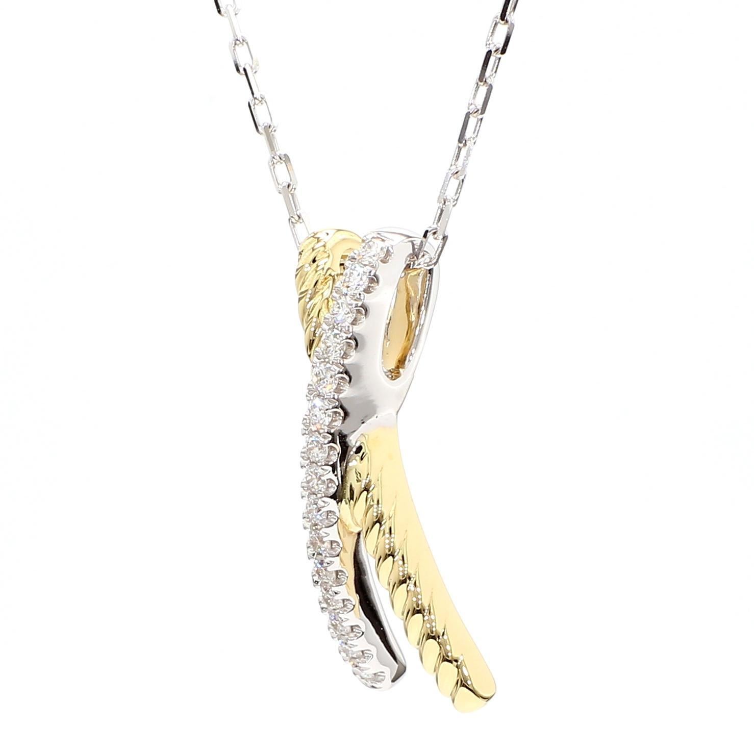Le pendentif classique en diamant de Raregemworld. Monté dans une belle monture en or jaune et blanc 18K avec un mélee de diamants blancs ronds naturels. Ce pendentif est garanti pour impressionner et enrichir votre collection personnelle.

Poids