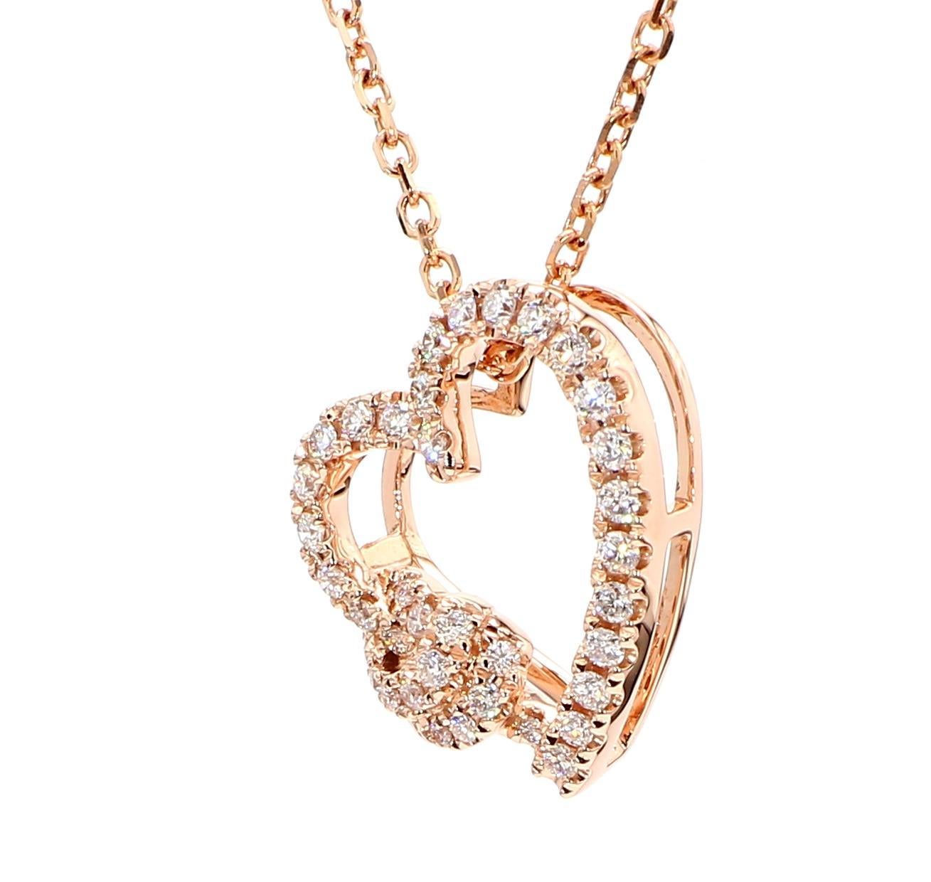 Le magnifique pendentif en diamant de Raregemworld. Monté dans une belle monture en or rose 14 carats avec une mêlée de diamants blancs ronds naturels. Ce pendentif est garanti pour impressionner et enrichir votre collection personnelle.

Poids
