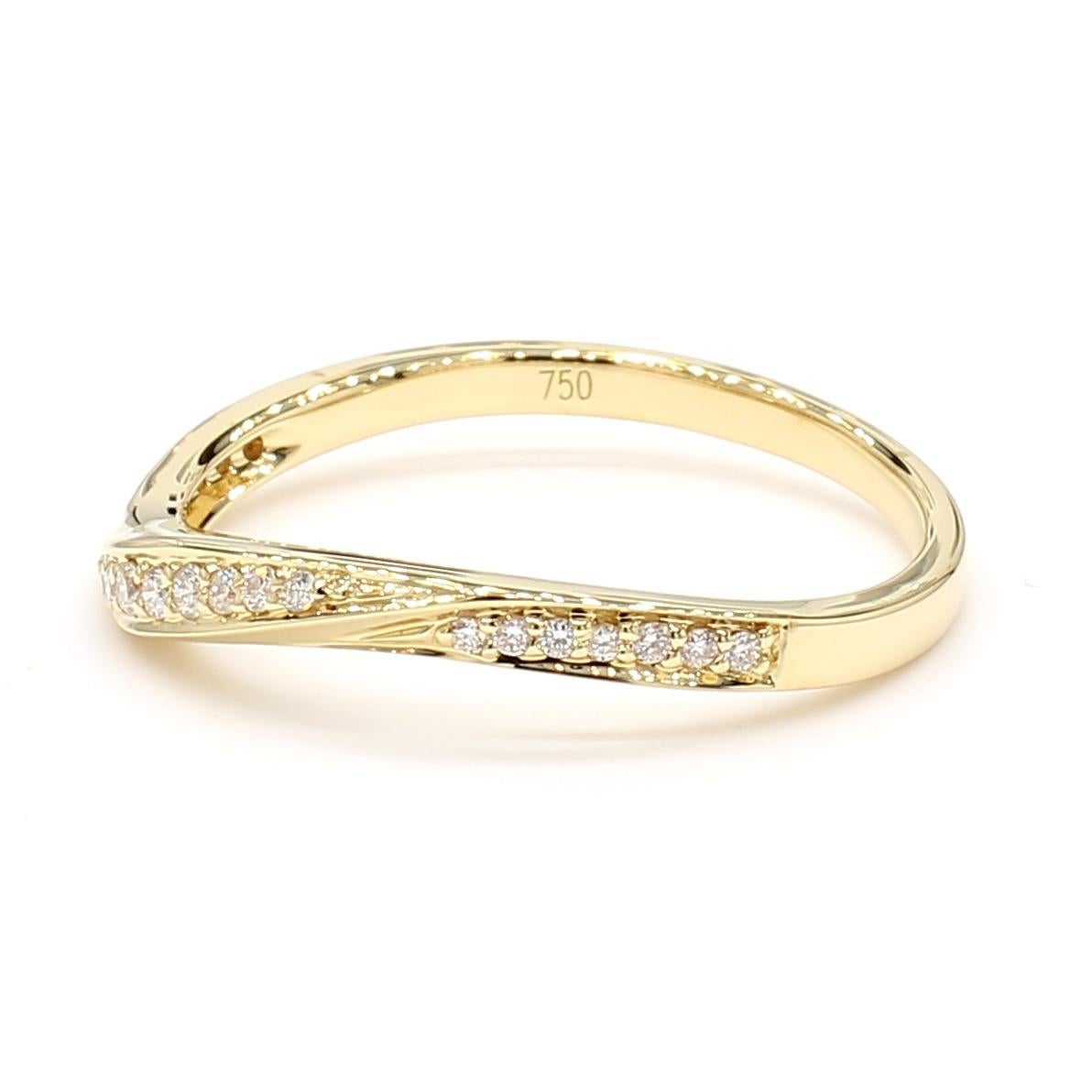 RareGemWorld's beautiful diamond band. Mounted in a beautiful 18K Yellow Gold setting with natural round white diamond melee. This band is guaranteed to impress and enhance your personal collection!

Total Weight: 0.56cts

Natural Round White