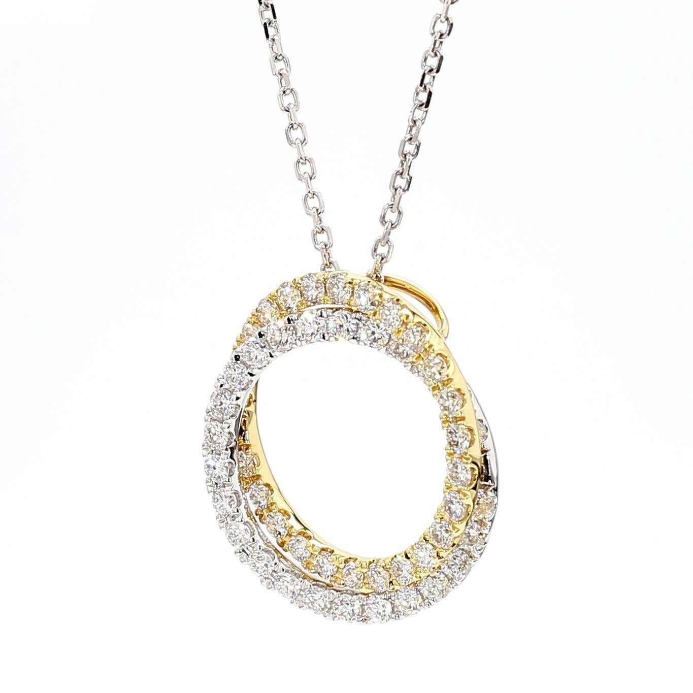 Le magnifique pendentif en diamant de Raregemworld. Monté dans une belle monture en or jaune et blanc 18K avec un mélee de diamants blancs ronds naturels. Ce pendentif est garanti pour impressionner et enrichir votre collection personnelle.

Poids