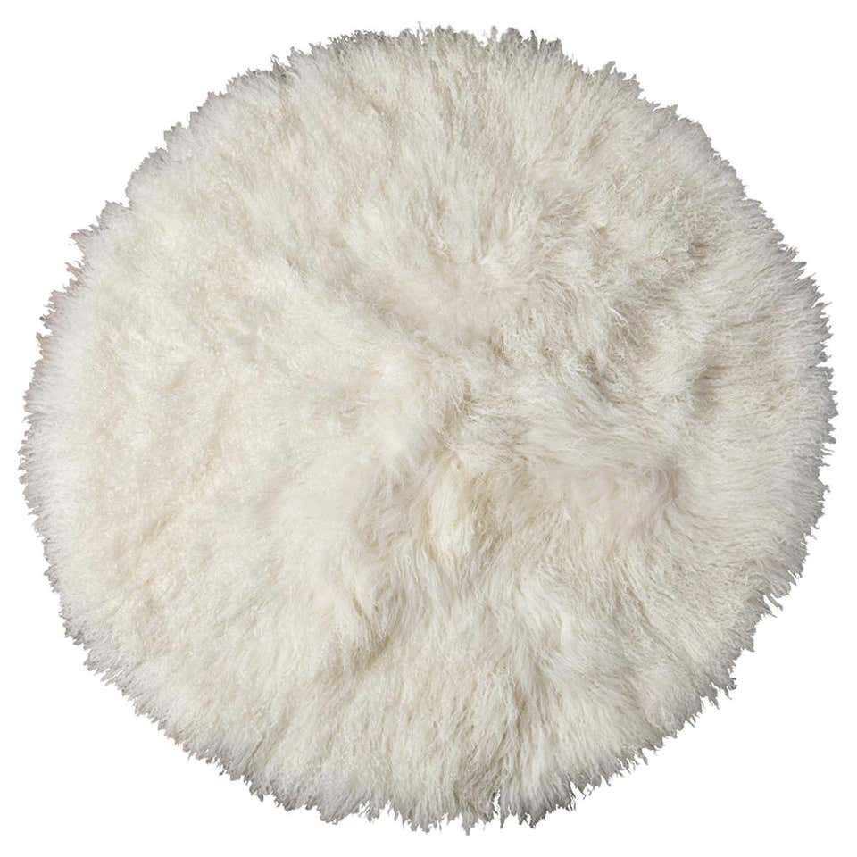 21st Century Modern Felted Round Texture Wool Rug For Sale at 1stDibs ...