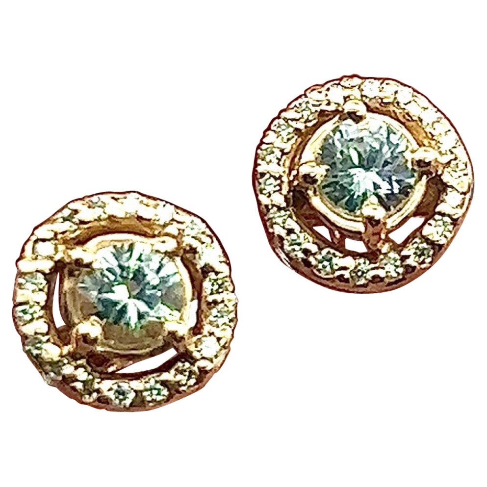 Boucles d'oreilles diamant saphir blanc naturel or jaune 14k 0.97 TCW Certified $3,075 216092

Rien ne dit mieux 