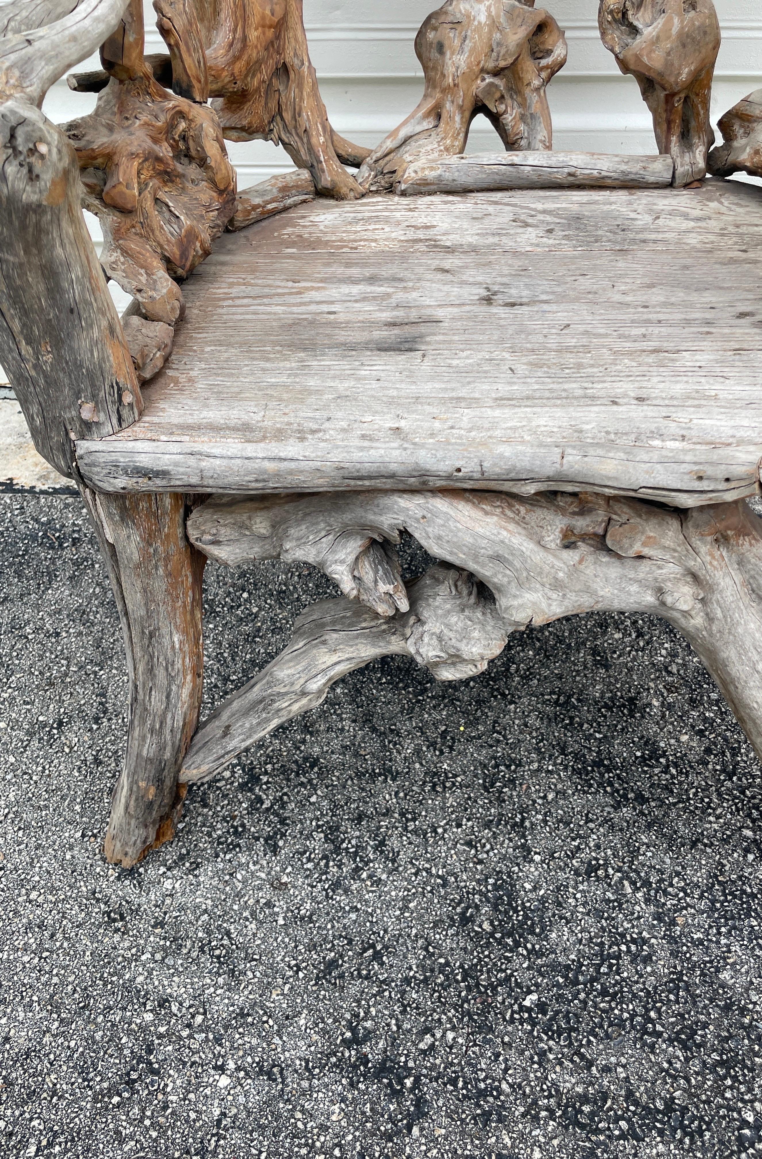 Branch-Stuhl aus Naturholz (20. Jahrhundert) im Angebot