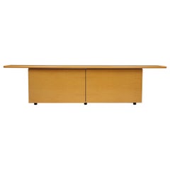 Natural Wood Credenza by Giotto Stoppino for Acerbic, Italy, 1977