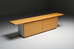 Natural Wood Credenza by Giotto Stoppino for Acerbic, Italy, 1977