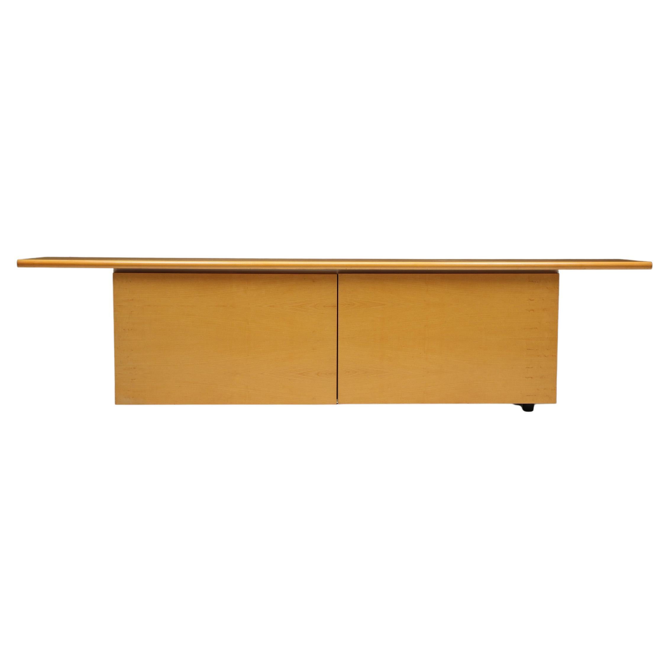 Natural Wood Credenza by Giotto Stoppino for Acerbic, Italy, 1977