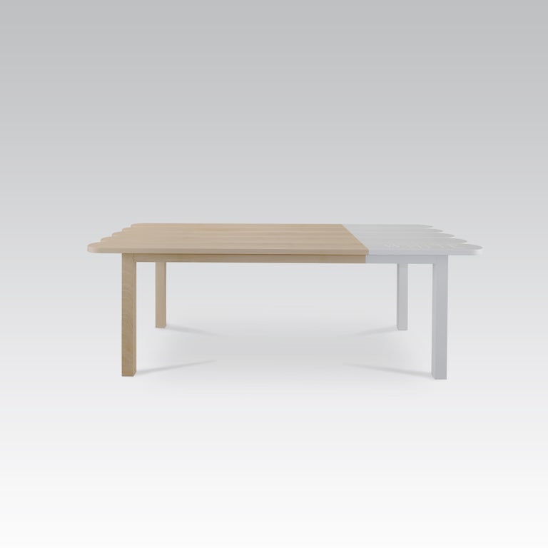 Natural Wood Dining Table by Tiago Curioni For Sale at 1stDibs