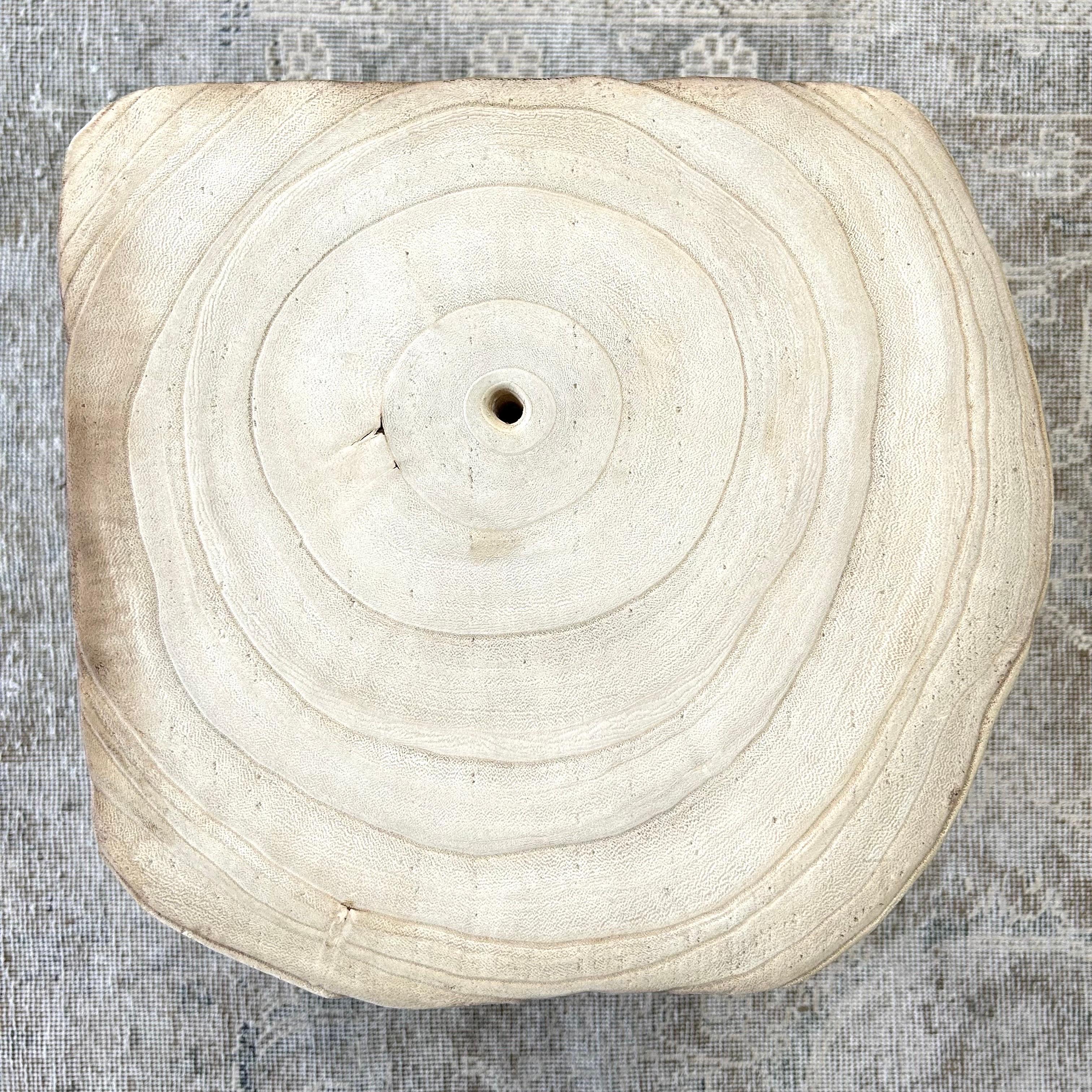 Natural Wood Stump Side Table or Stool For Sale 6