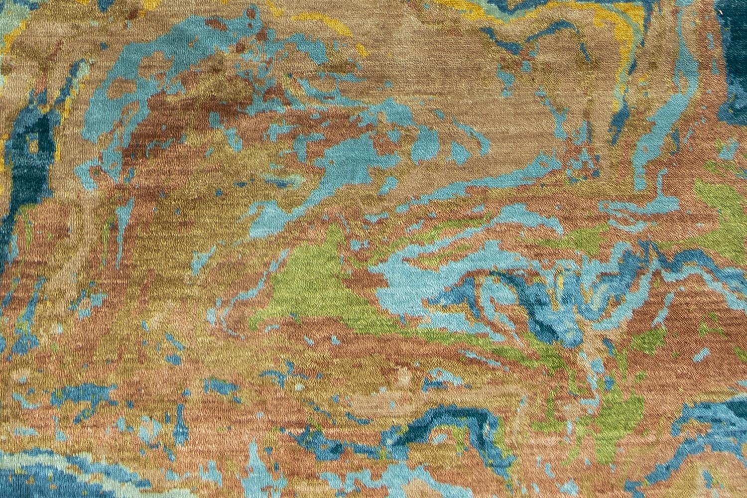 Natural World Lava Inspired Material Rug In New Condition In New York, NY
