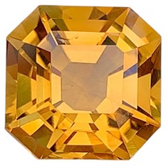 Natural Yellow Citrine Gemstone 4.00 Carat – Golden Yellow Citrine for Ring