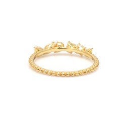 Natural Yellow Diamond 0.75cts Ring in 14k Gold