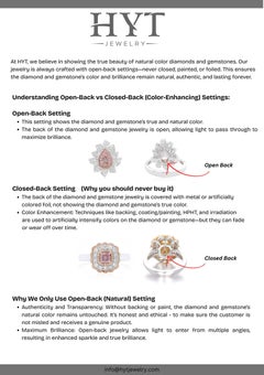 Anillo Floral de Diamante Amarillo Natural y Diamante Blanco en Oro de 18K