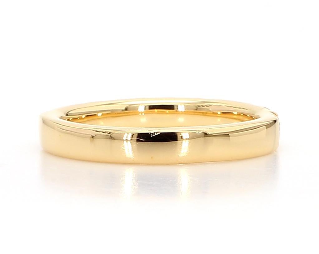 Women's Natural Yellow Radiant Diamond 1.01 Carat TW Yellow Gold Wedding Band