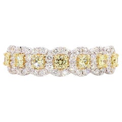 Diamante redondo amarillo natural 86 quilates TW Alianza de oro