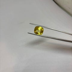 Saphir jaune naturel 10,05 cts