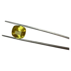Saphir jaune naturel 10,05 cts