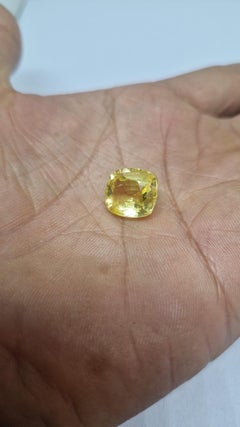 Zaffiro giallo naturale 10,05cts