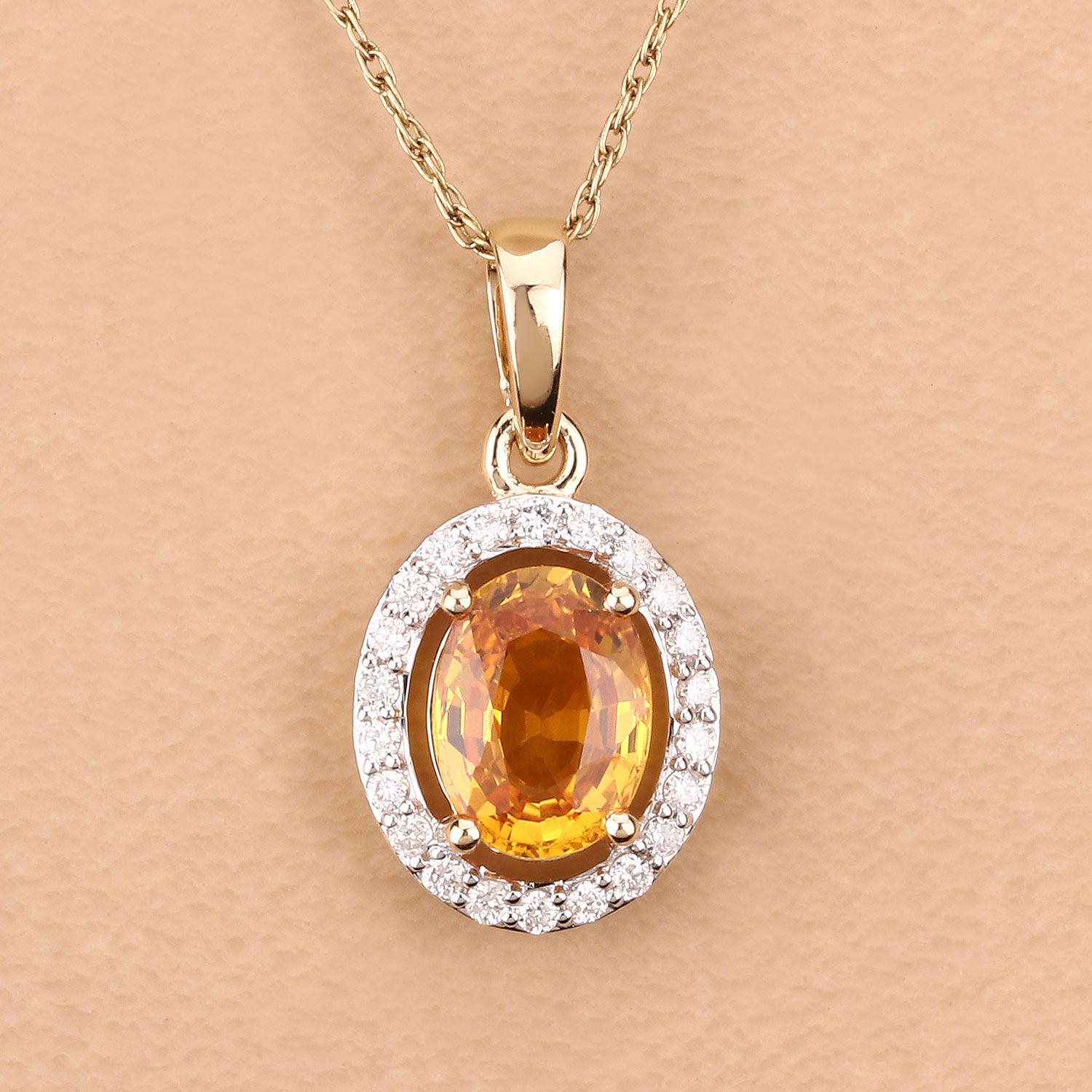 It comes with the appraisal by GIA GG/AJP
Sapphire = 1.60 Carat ( 8 x 6 mm )
Cut: Oval
Total Quantity of Sapphire: 1
Primary Stone Color: Yellow
Diamonds = 0.20 Carats
Total Quantity of Diamonds: 22
Metal: 14K Yellow Gold
Dimensions: 20 x 10.5 x 5 mm