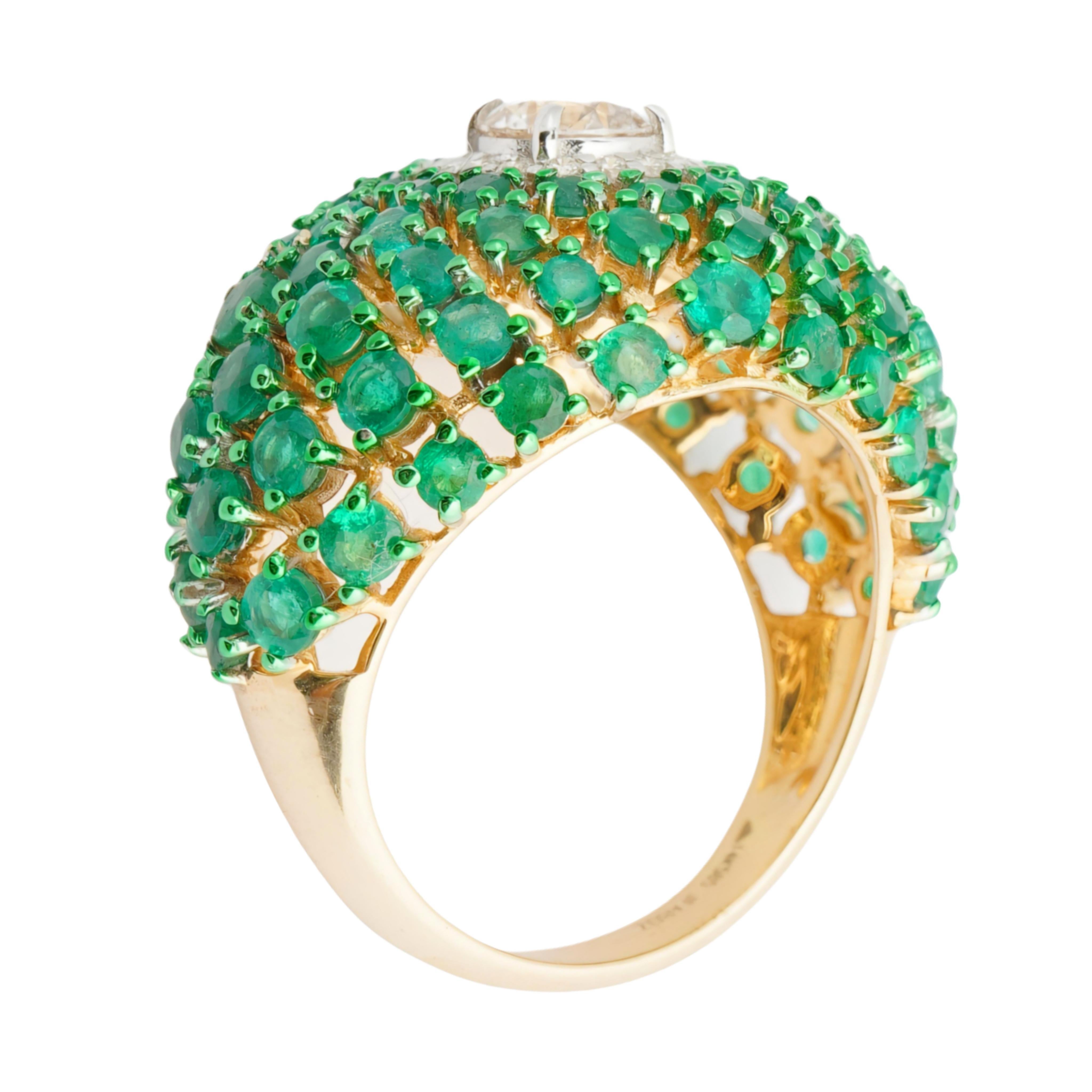 GW=7.987cts
NW=7.133cts
diamond=0.60cts
diamond=0.11cts
emerald=3.56cts

FOLLOW US ON INSTA (divinejewellerylounge)