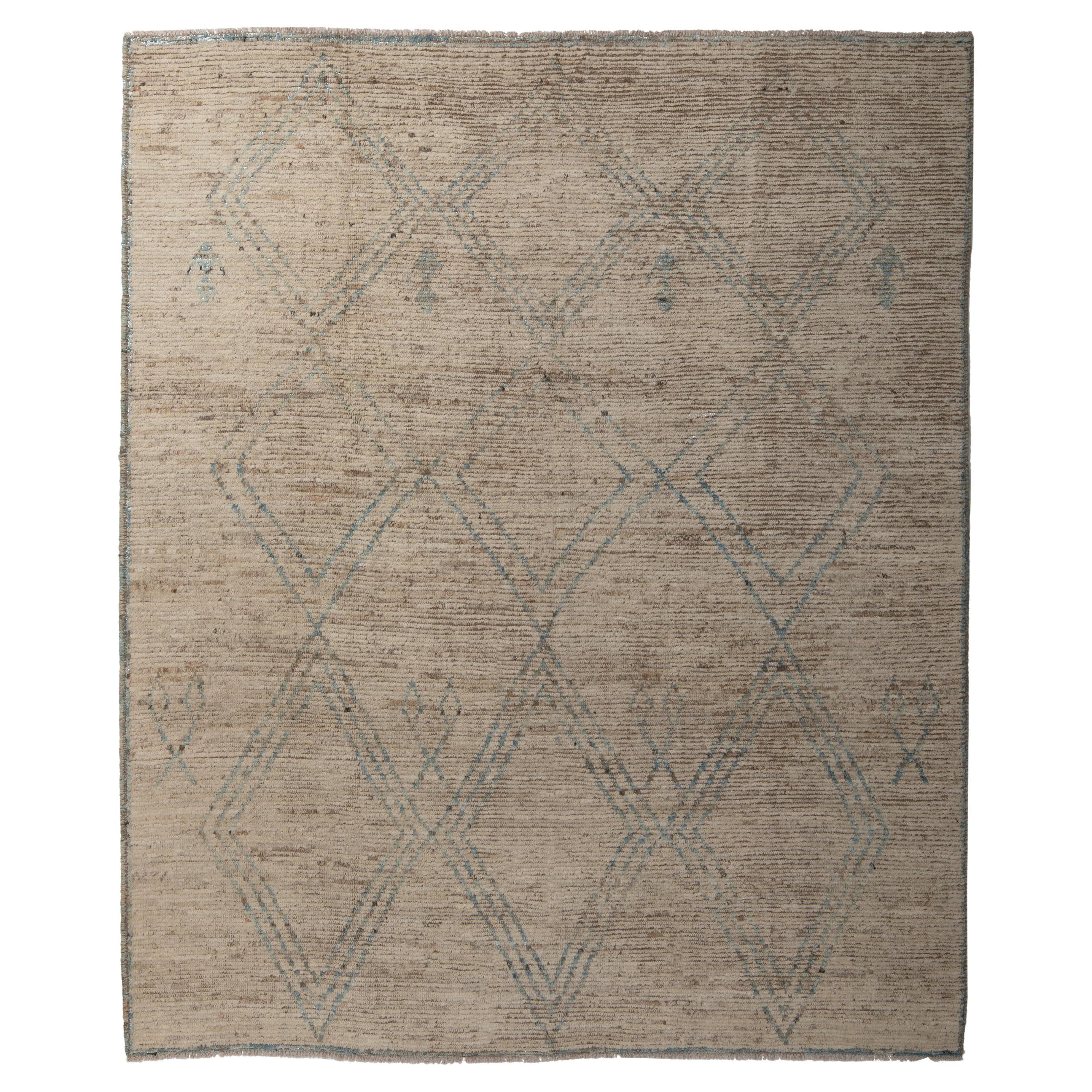 abc carpet Natural Zameen Transitional Wool Rug - 8'4" x 9'6"