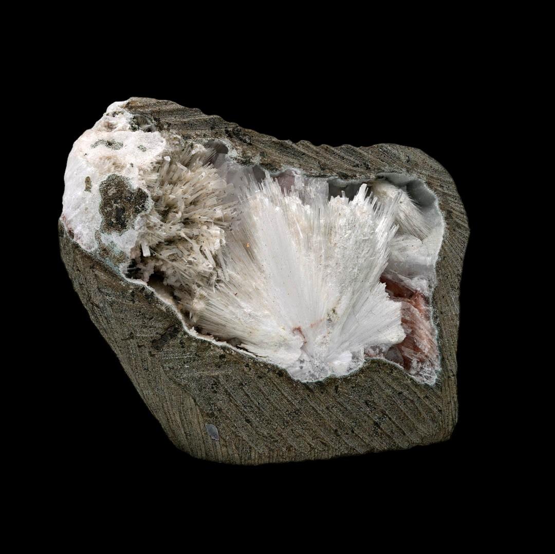 Zeolite Geode With Scolecite and Heulandite For Sale 1