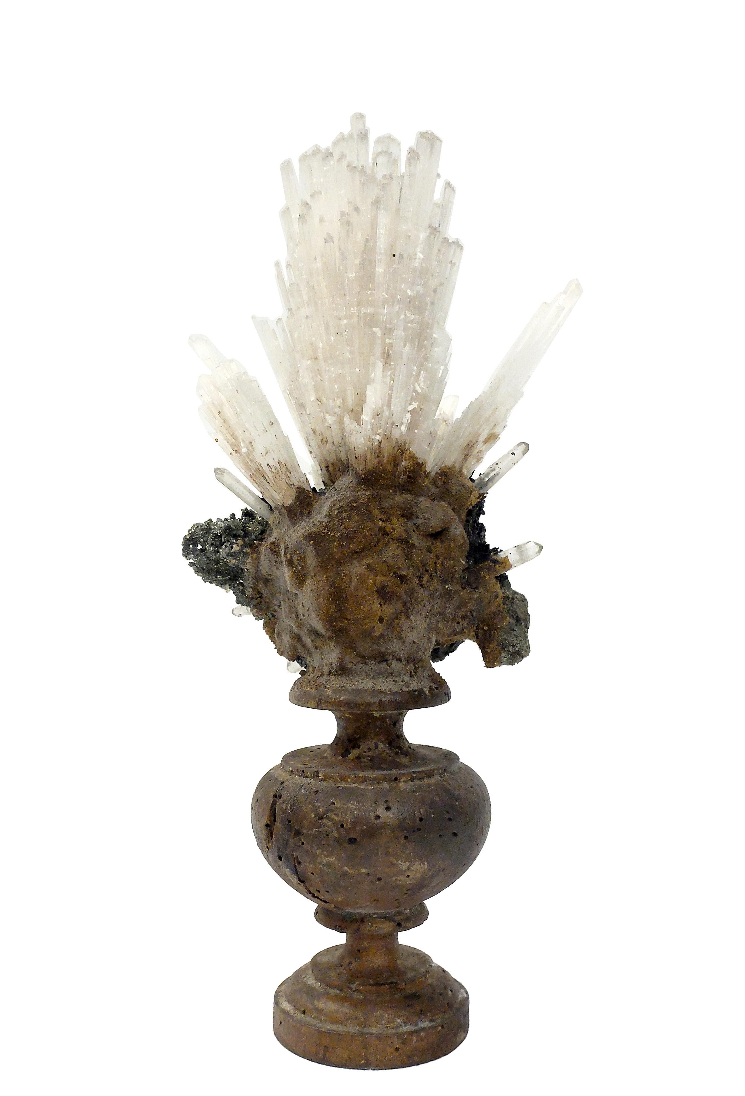 Italian Naturalia Mineral Specimen, Italy, circa 1870 Splendid Wunderkammer Rarity