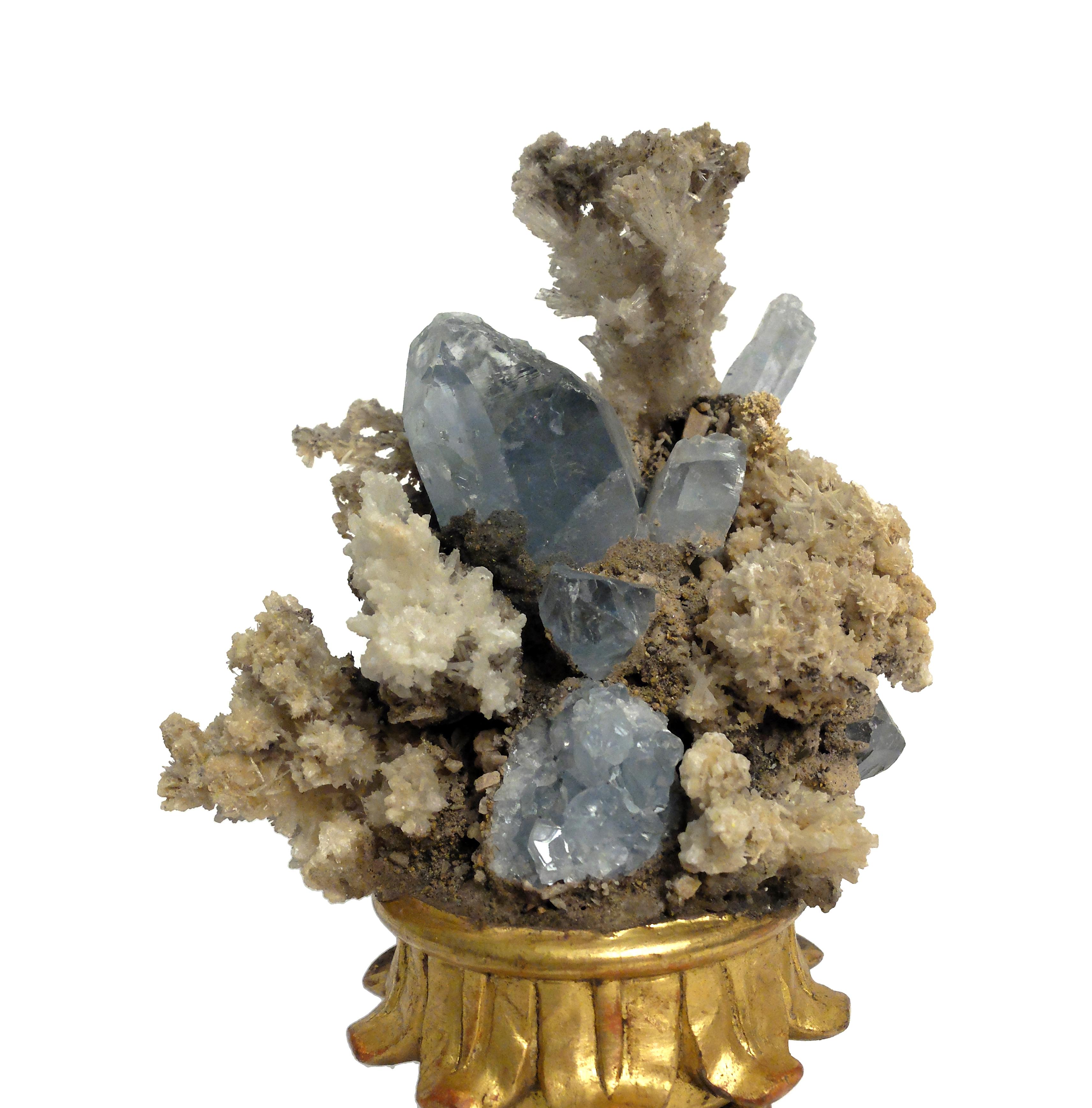 Naturalia Mineral Specimen, Italy, circa 1870 Splendid Wunderkammer Rarity im Zustand „Hervorragend“ in Milan, IT