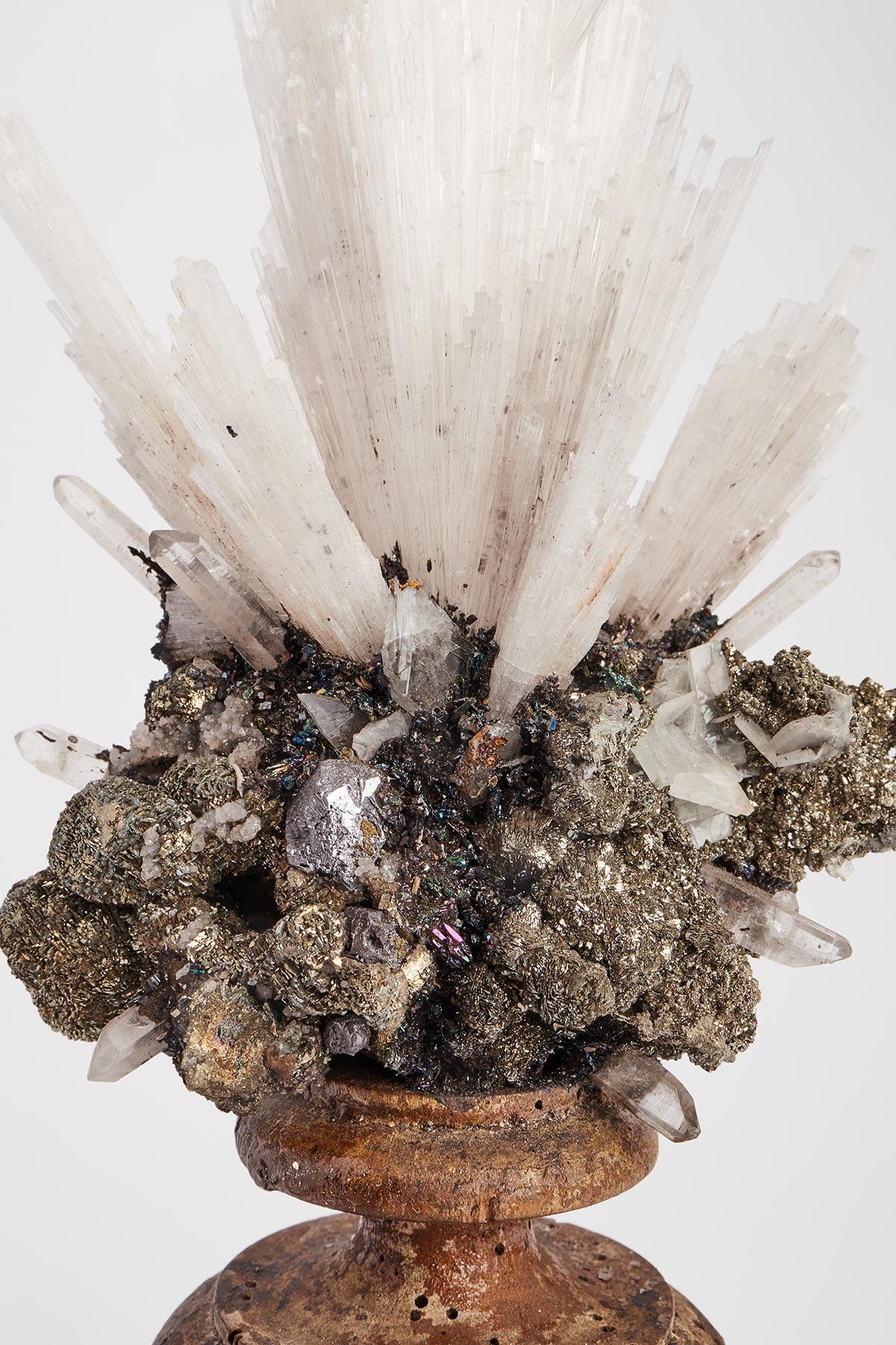 Naturalia Mineral Specimen, Italy, circa 1870 Splendid Wunderkammer Rarity In Excellent Condition In Milan, IT