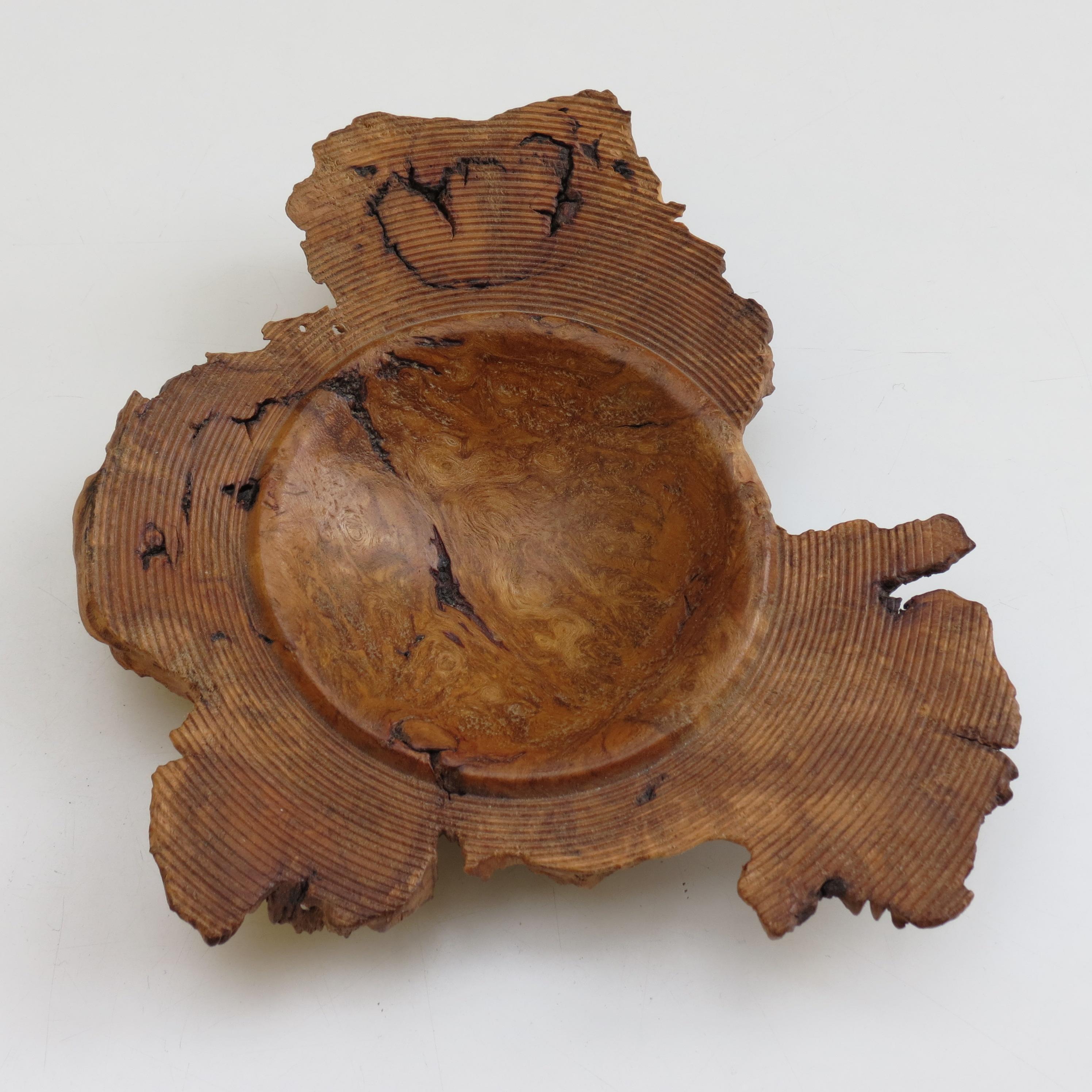 Naturalistic Burr Elm Hand Turned Bowl by Mike Scott 'Chai' 3