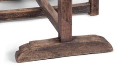 Naturally Bleached Oak Wine Tasting Table
