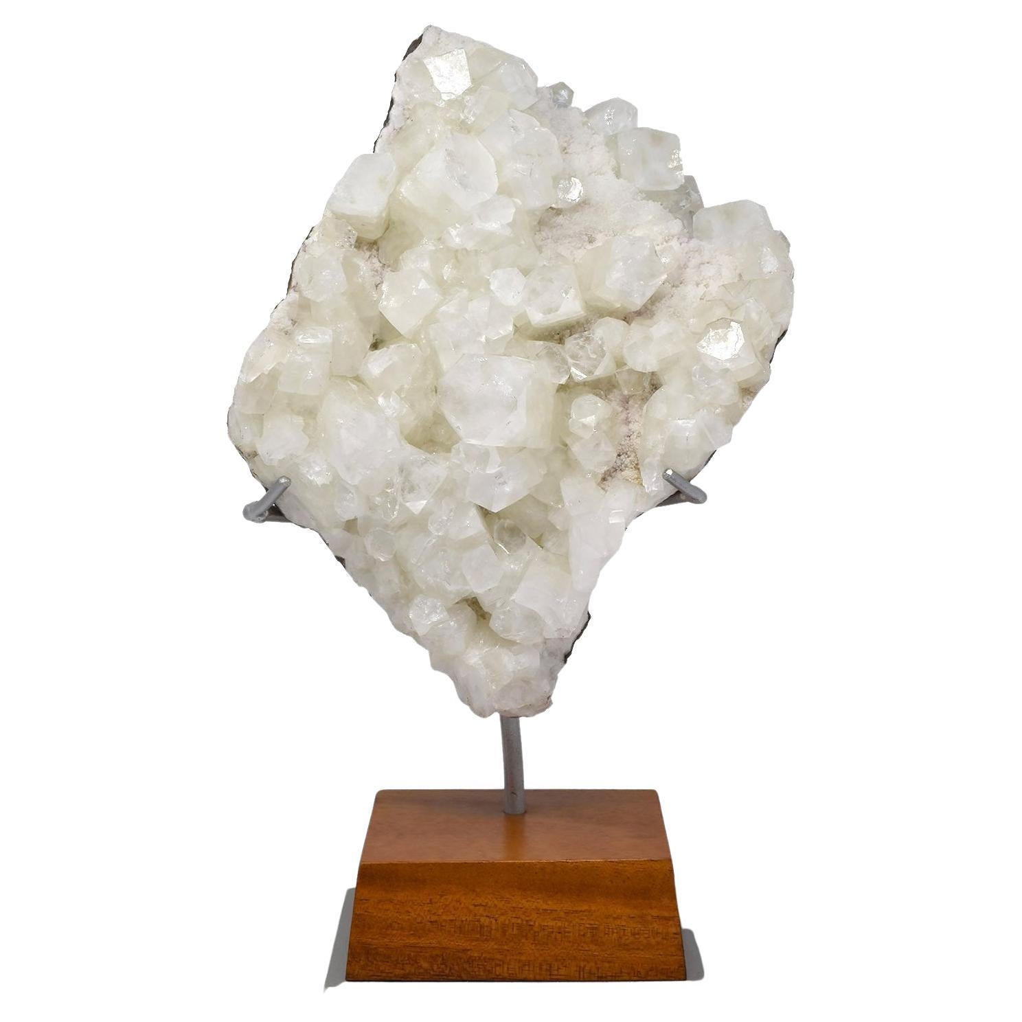 Naturally Formed Mineral, Clear Apophyllite Sculpture