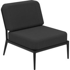 Divano centrale modulare Nature Black di MOWEE