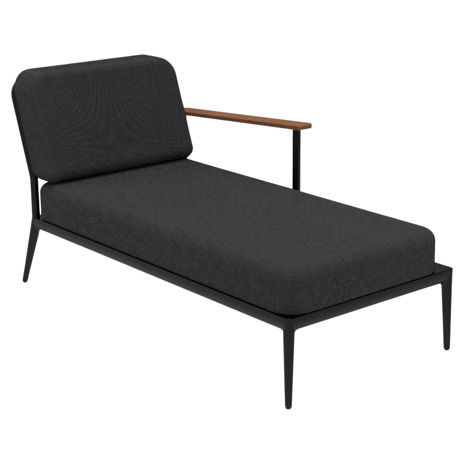 Schwarze Left Chaiselongue Nature von MOWEE