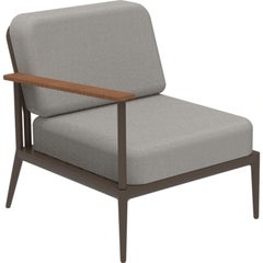 Nature Bronze Left Modular Sofa by Mowee