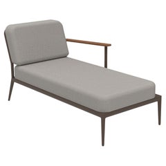 Nature Bronze Right Chaise Lounge by Mowee