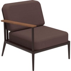 Sofá Modular Nature Chocolate Derecho by MOWEE