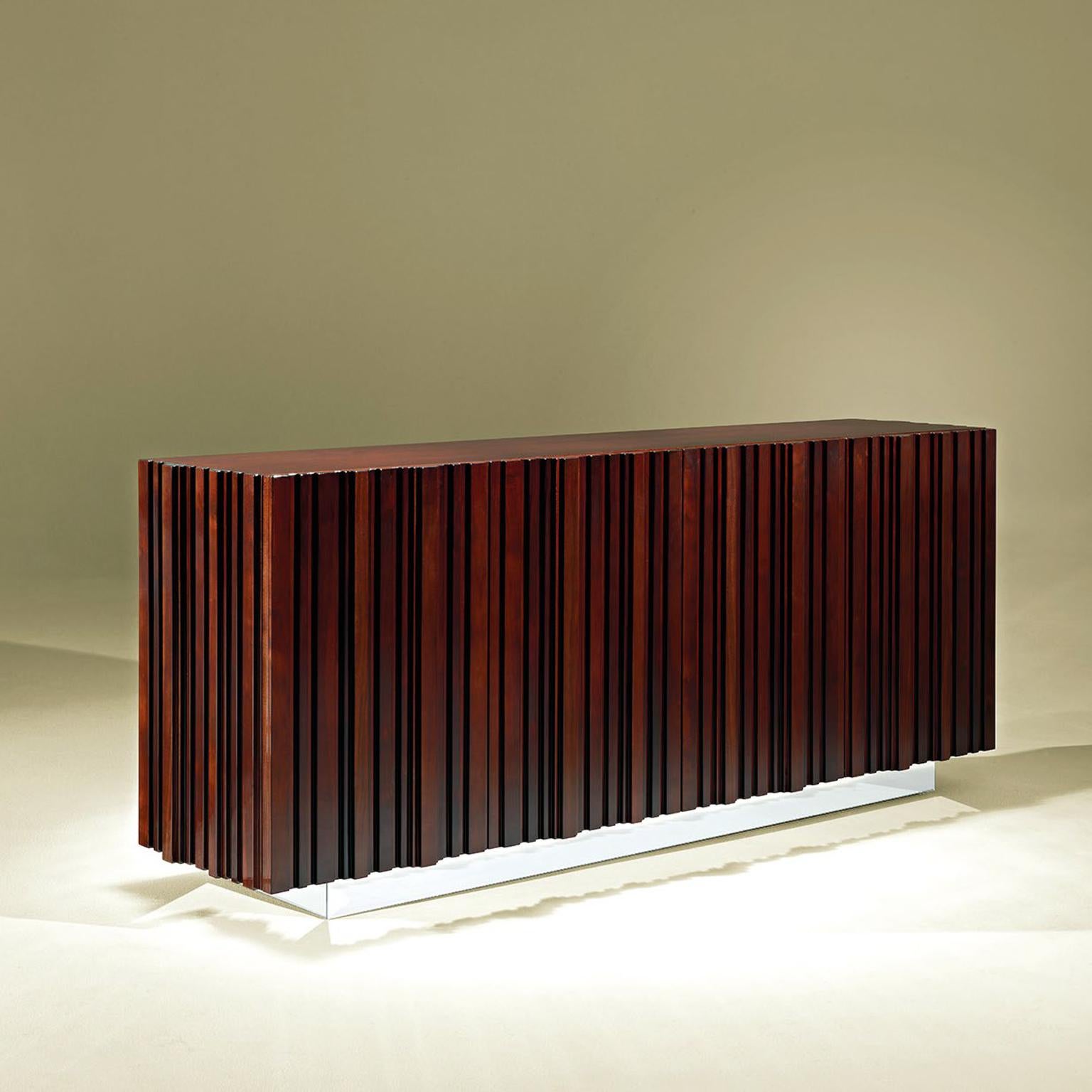 Nature Contemporary and Customizable Sideboard in Grey Ash by Luísa Peixoto For Sale 9