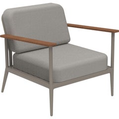 Nature Cream Longue Chair by MOWEE