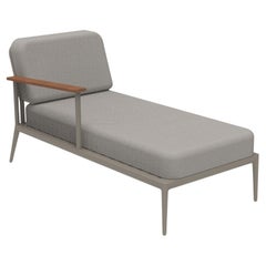 Nature Cream Right Chaise Lounge by Mowee