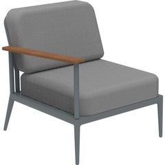 Nature Grey Right Modular Sofa by Mowee