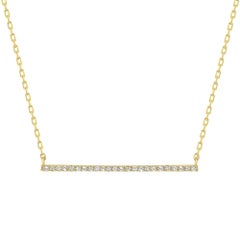 Nature inspirierte Schmetterlings-Diamant-Halskette mit 14K Gold-Anhänger