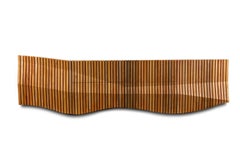 Nature Inspired Modern Organic Credenza Made from Sustainable River Rescued Wood