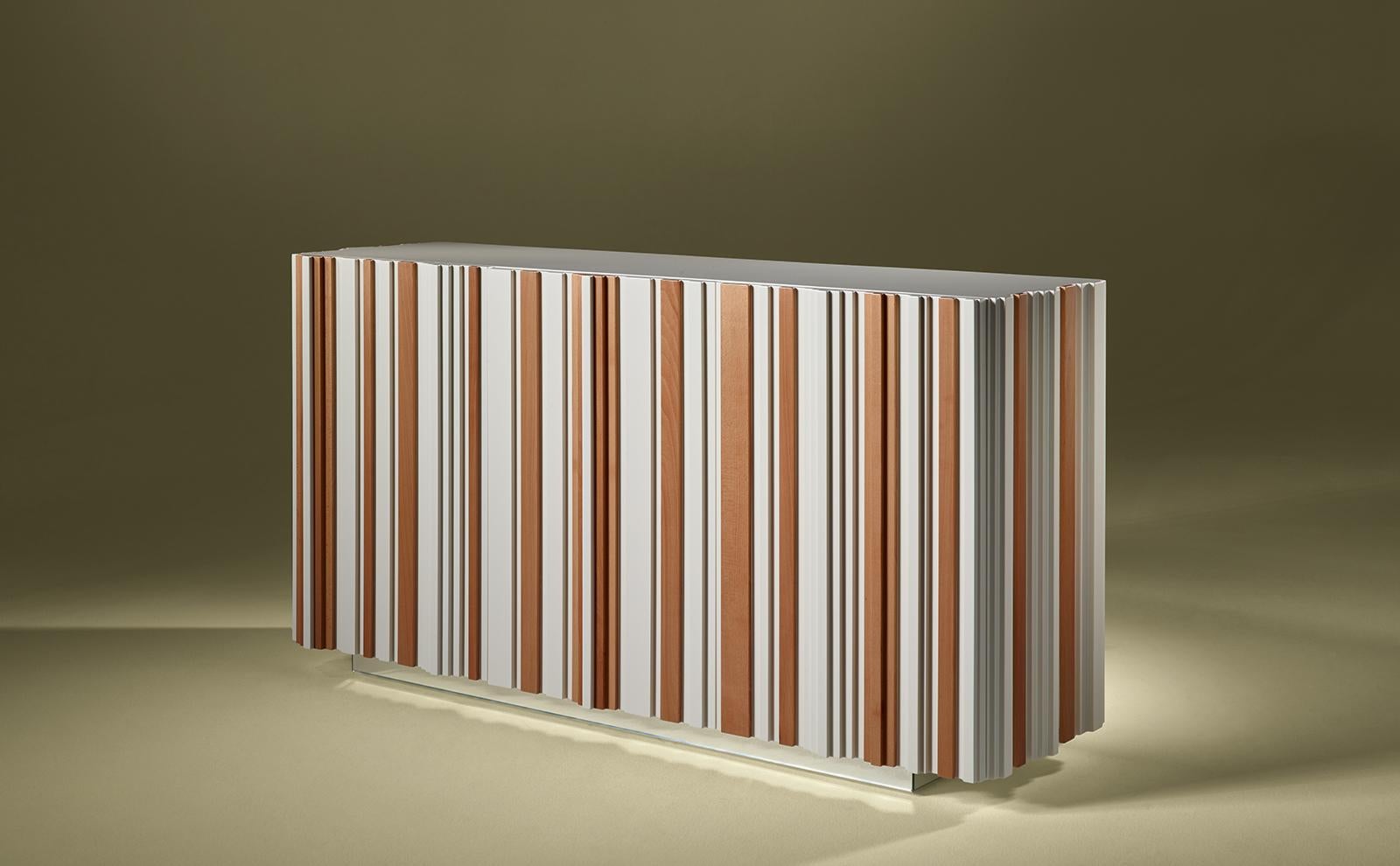 Nature Ivory Contemporary and Customizable Sideboard by Luísa Peixoto For Sale 4