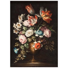 "Nature Morte de Fleurs" Attributed to Jean-Baptiste Monnoyer