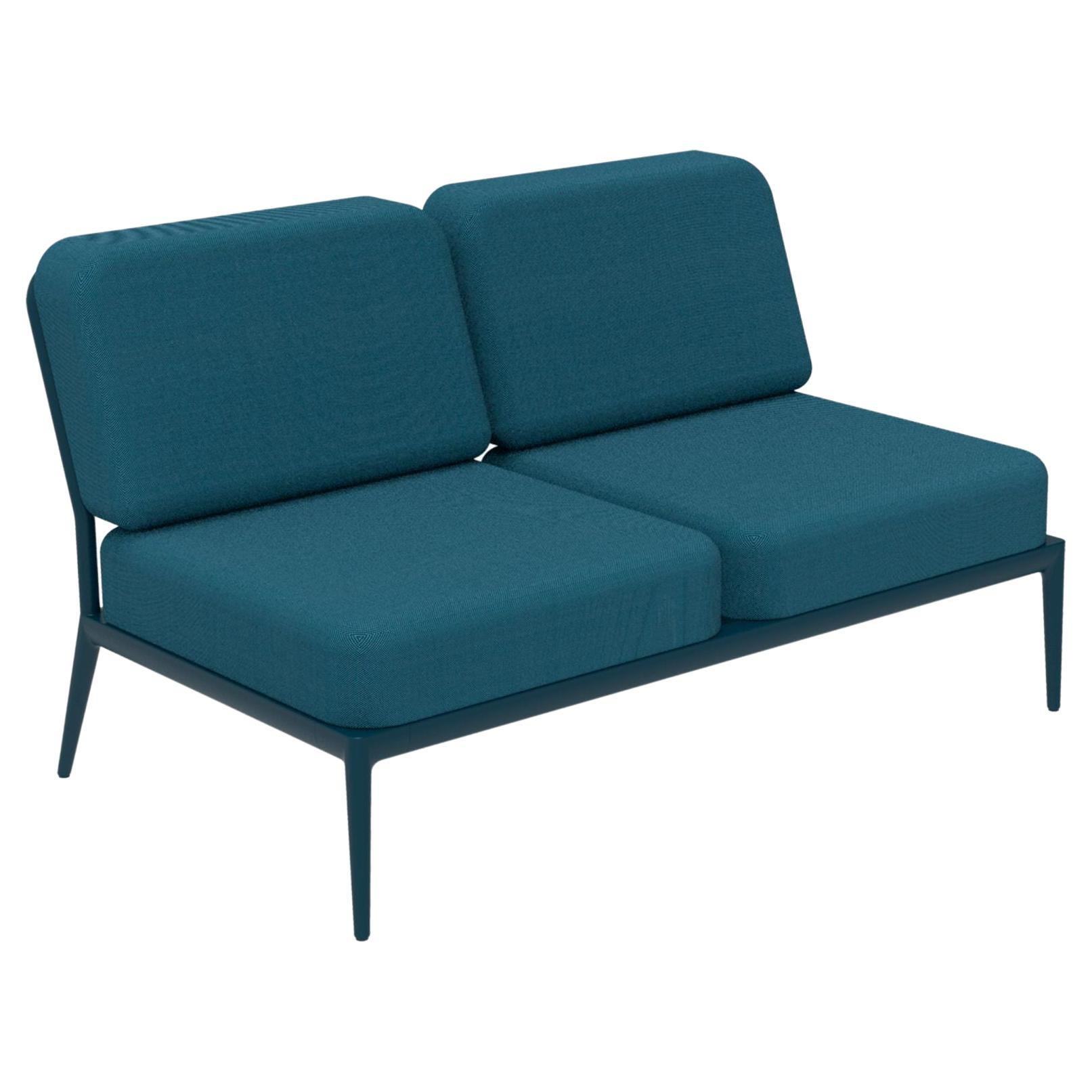 Nature Navy Double Central Modular Sofa by MOWEE For Sale