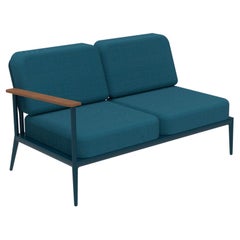 Nature Navy Double Right Modular Sofa by Mowee