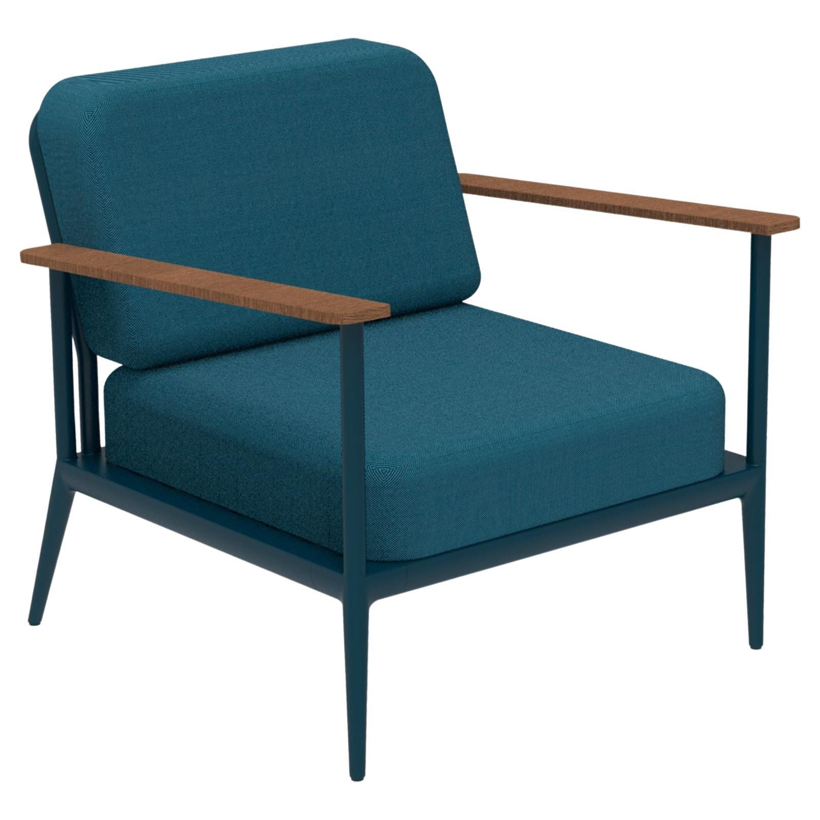 Nature Navy Longue Chair by MOWEE For Sale