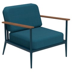 Nature Navy Longue Chair by MOWEE
