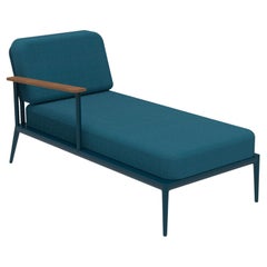 Nature Navy Right Chaise Lounge by Mowee