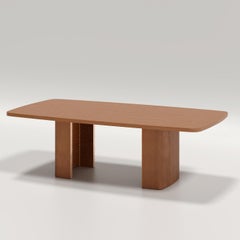 Nature Rectangular Rust Dining Table